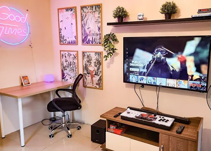 Luxury Staycation In Makati With Jacuzzi & Arcade